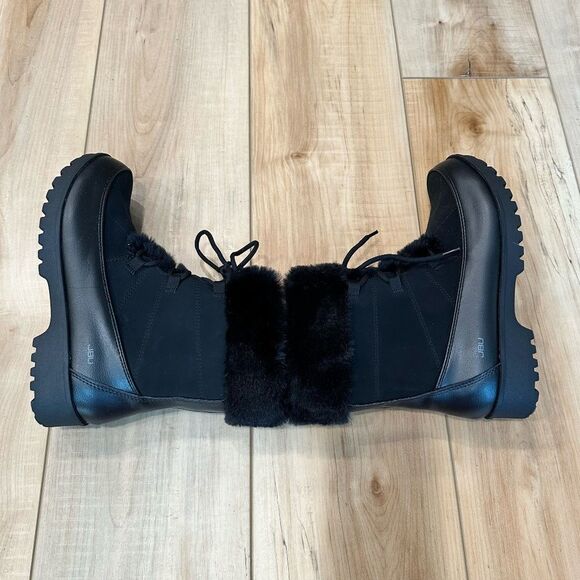EUC JBU Colorado Women's Faux Fur Outdoor All-Terrain Winter Boot Black Size 8 - Picture 7 of 15
